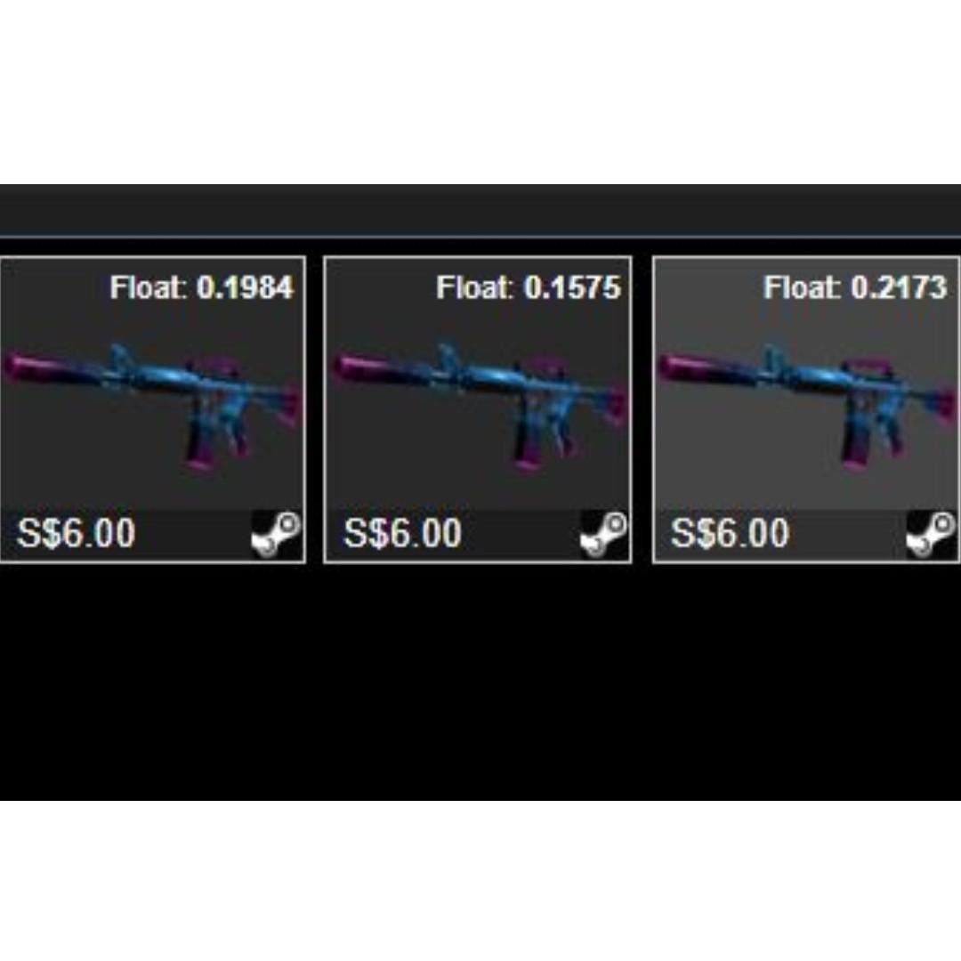 2X M4A1S Decimator FT (LOW FLOATS) CSGO, Video Gaming, Gaming