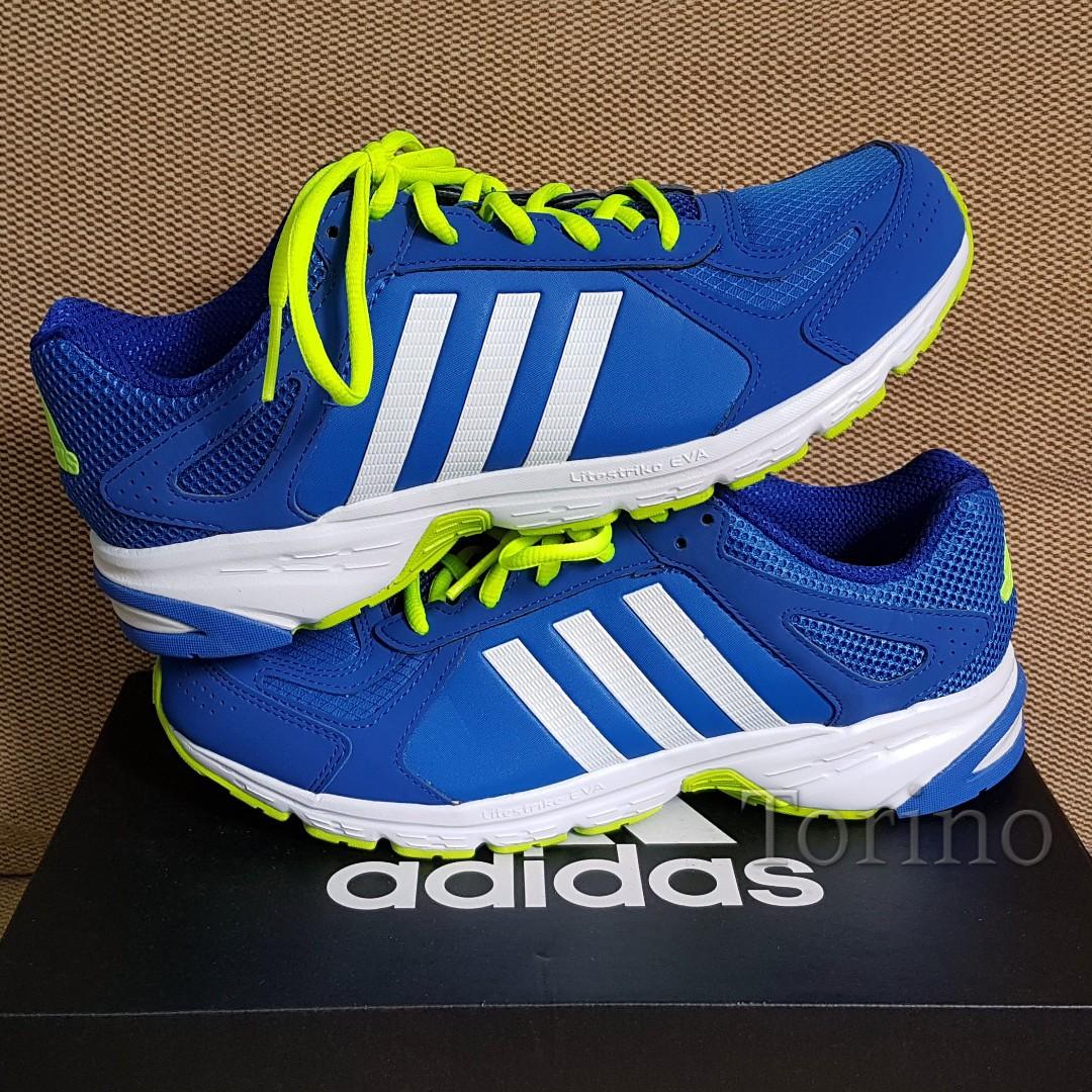 blue colour adidas shoes