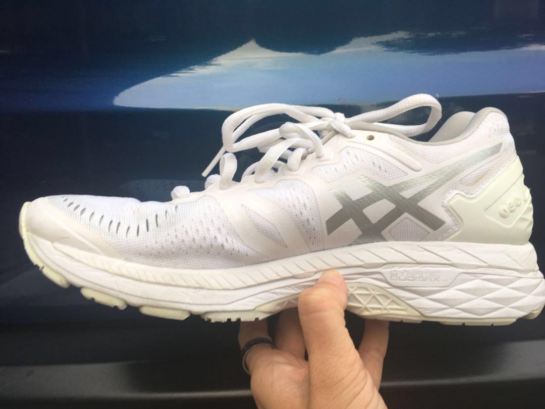 Asics Gel Kayano 23 Womens White Men S Fashion Footwear Sneakers On Carousell