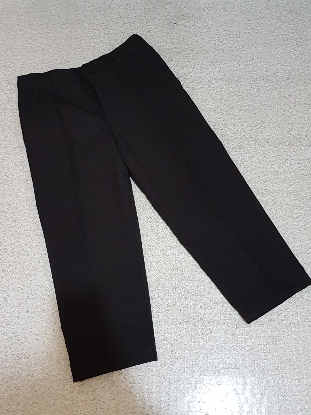 Kids black slacks clearance