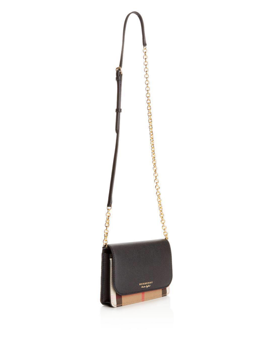 Burberry Hampshire Cross Body Bag in Black Women s Fashion Bags