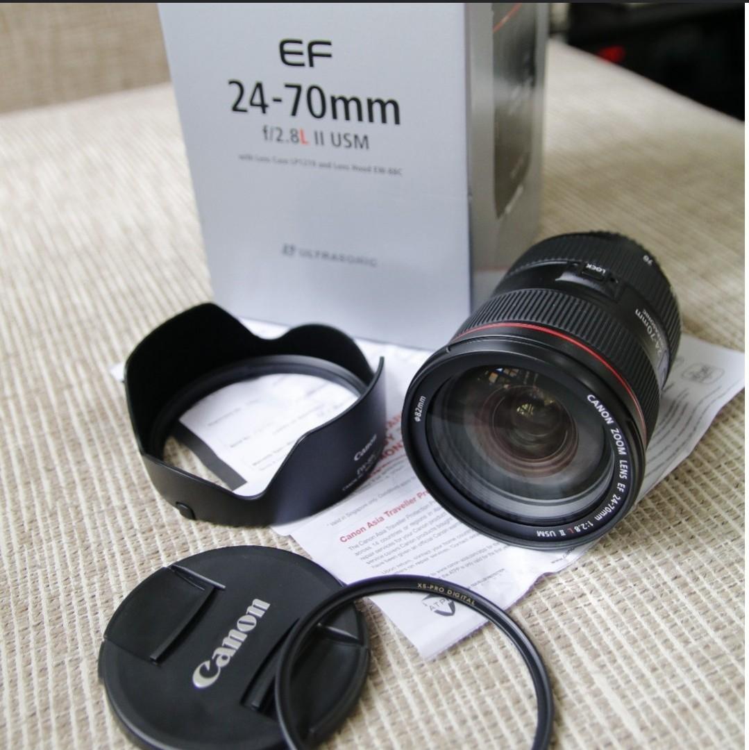 Canon Ef 24 70mm F 2 8l Ii Usm Lens Photography Lenses On Carousell