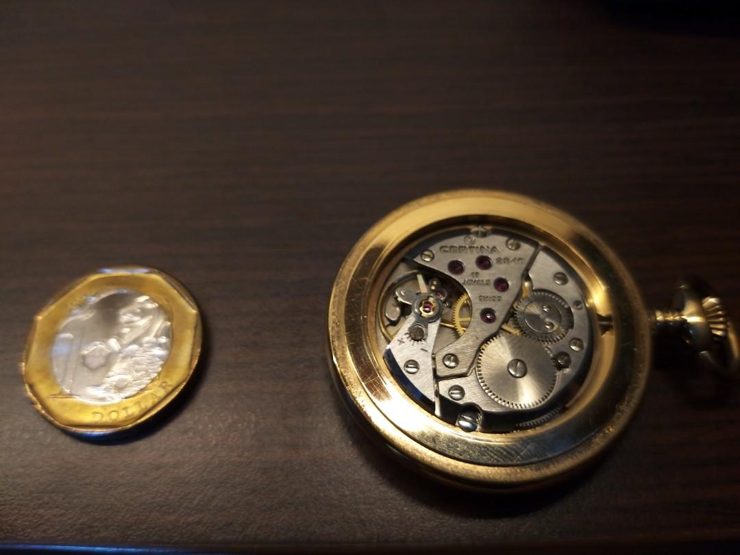 Certina store pocket watch
