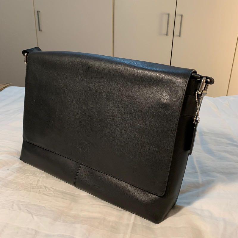 coach men's side bag