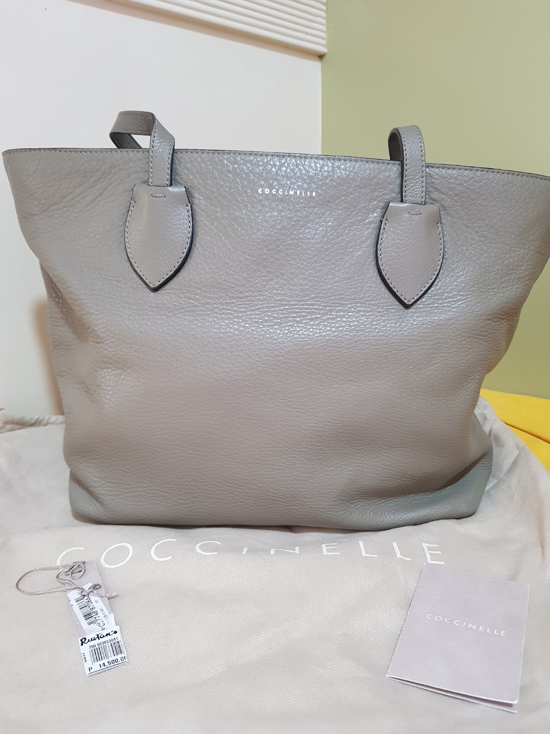 coccinelle tote bag