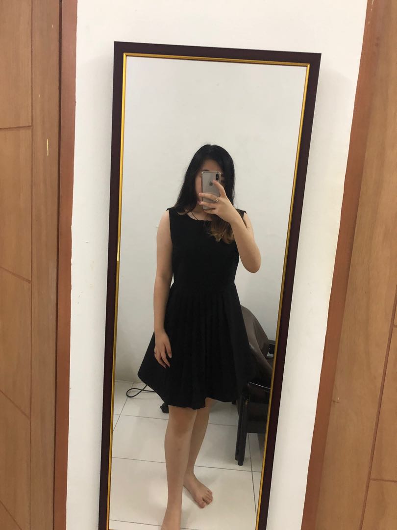 dress black beli di sogo