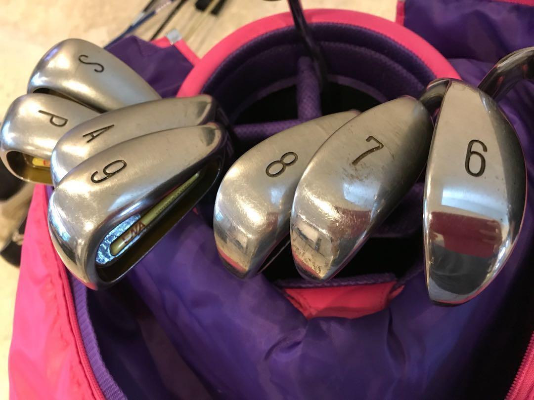 ENA Golf Irons & Driver (all original), Sports Equipment, Sports