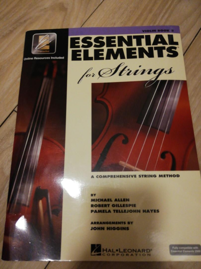 Essential elements for strings （分類：樂器配件）位於 Hong Kong。 由 corabbit 提交（商品編號 213507990，圖片 1）。簡介： 九成新。