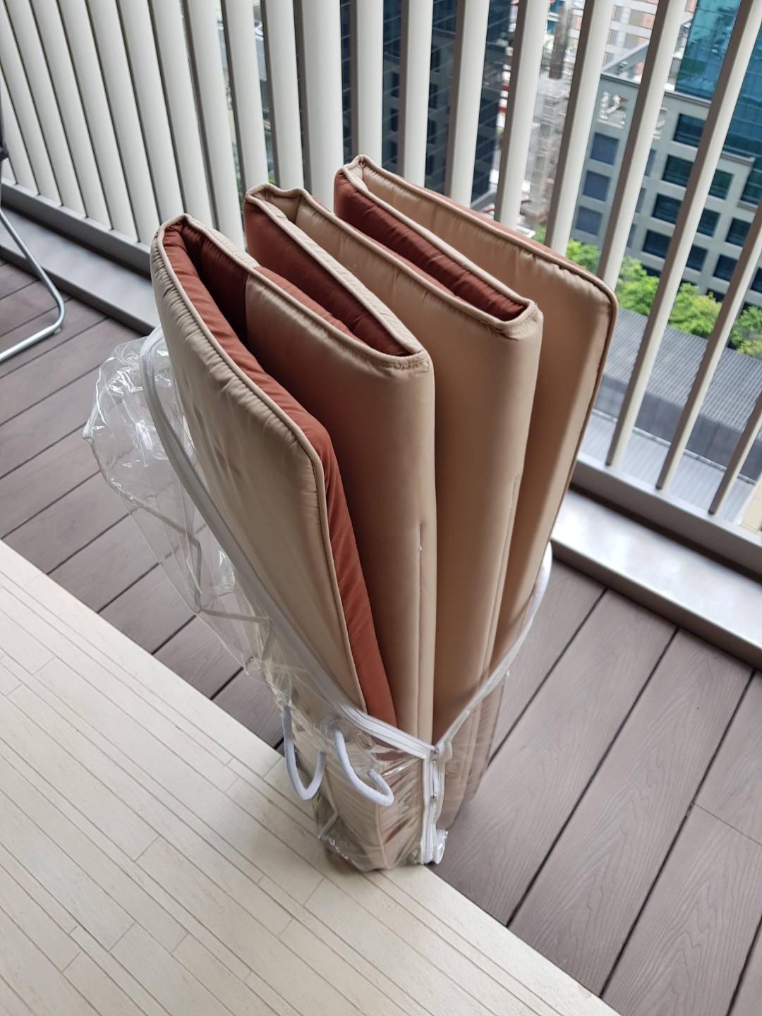 Foldable Soft Thin Mattress In Plastic Bag Garden Balcony Furniture Beds Mattresses On Carousell
