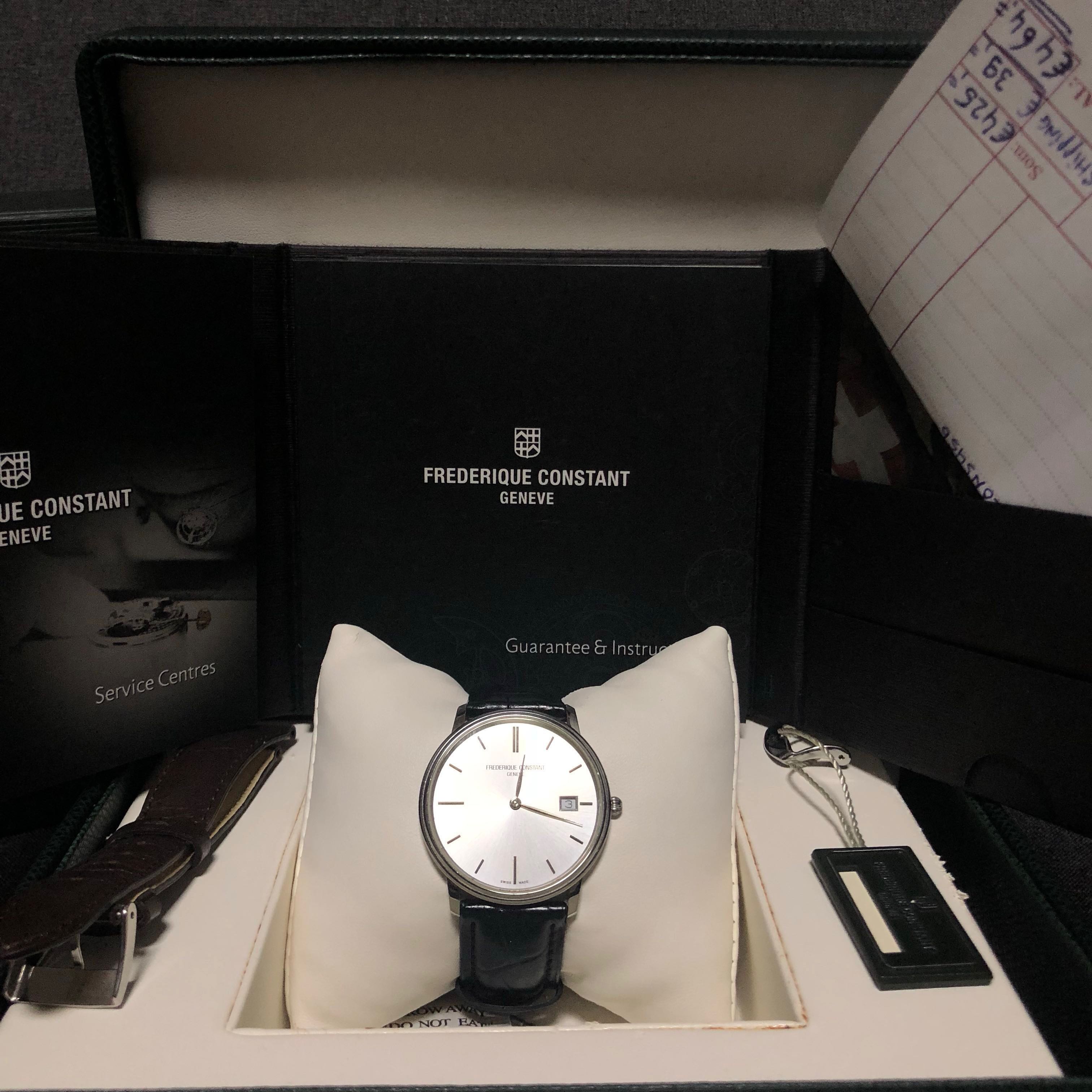 frederique constant service