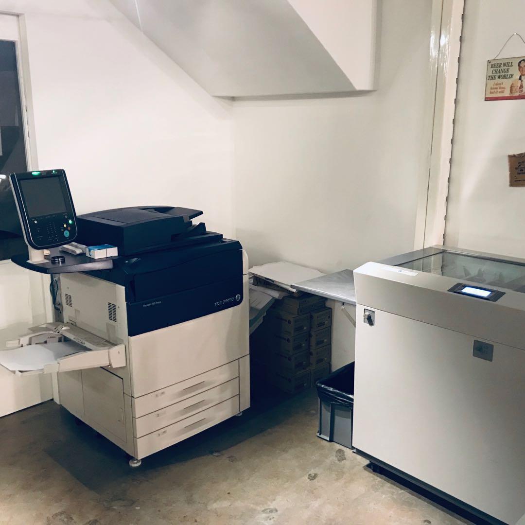 Fuji Xerox Versant 80 Press Heavy Duty Copier Printer, Everything