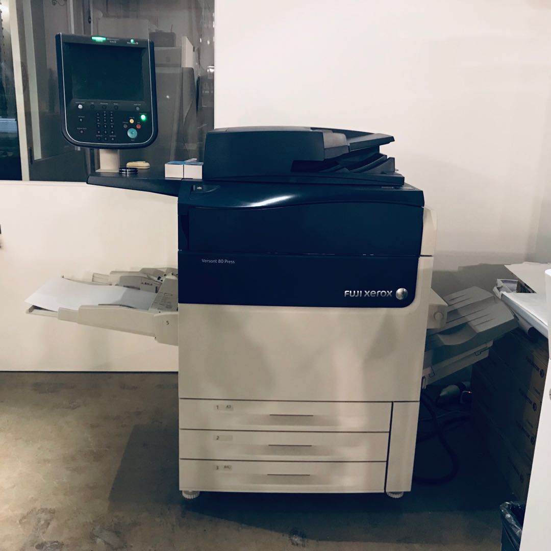 Fuji Xerox Versant 80 Press Heavy Duty Copier Printer, Everything