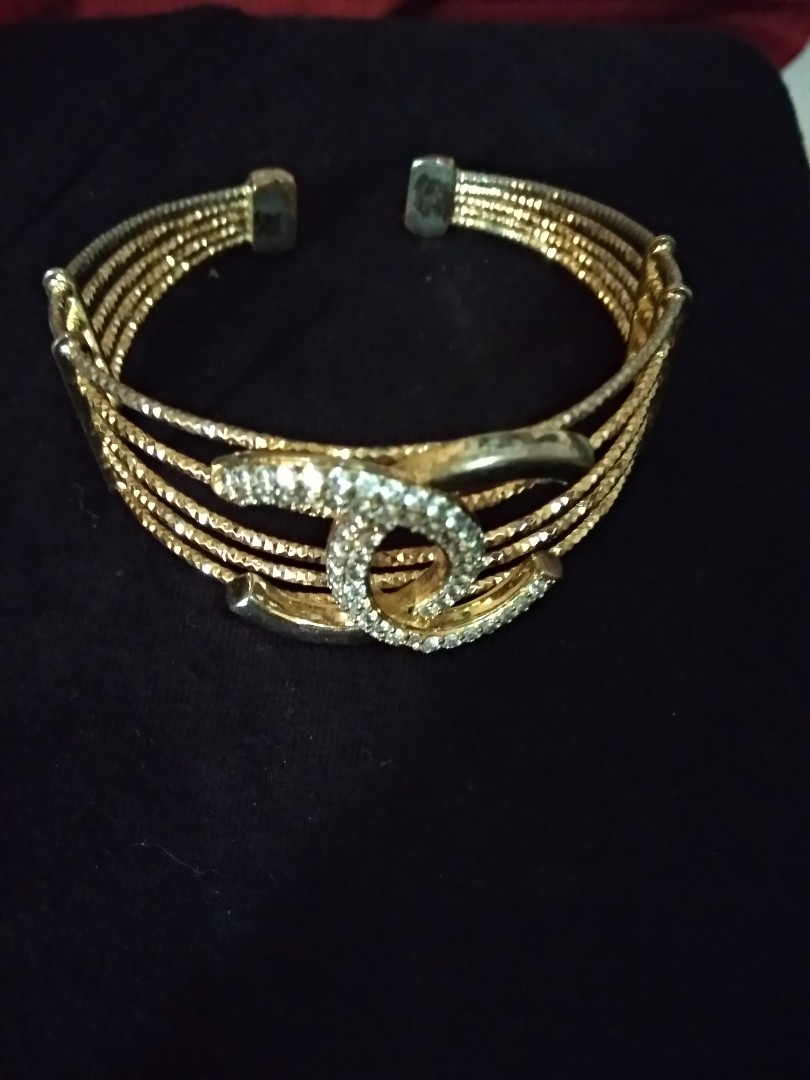 Gelang Berlapis Emas Pudar Warna Nya Dikit Fesyen Wanita