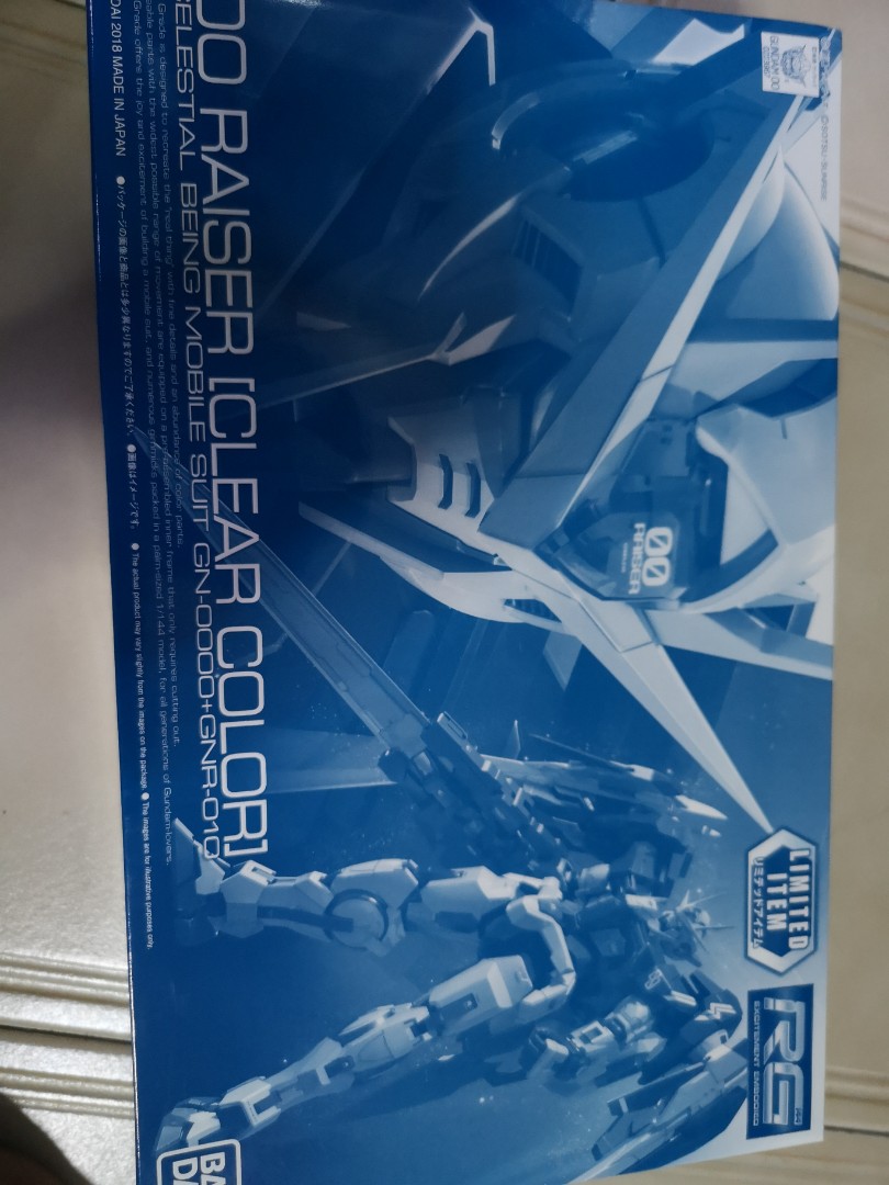 Gunpla EXPO2017 MG 1//100 Gundam 00 Seven Sword G Clear Color Model Kit New J