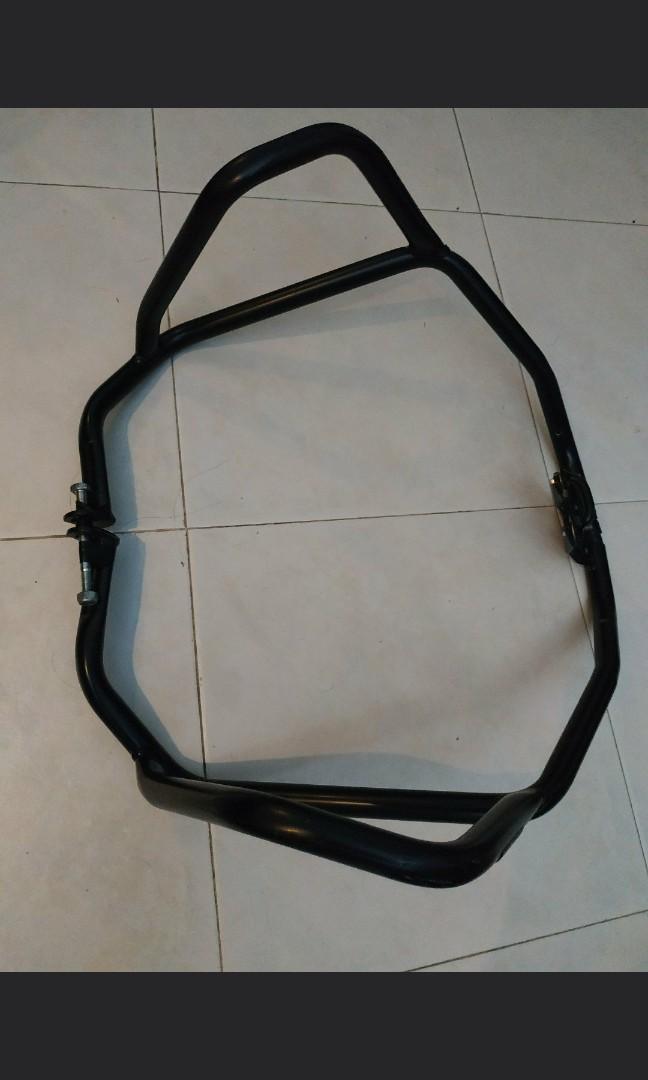 hepco becker crash bar africa twin crf1000l, Motorcycles, Motorcycle