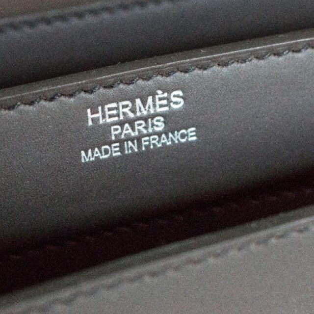 Hermes SAC A Depeche 41 sombrero (fusain) Stamp P, Luxury, Bags & Wallets  on Carousell