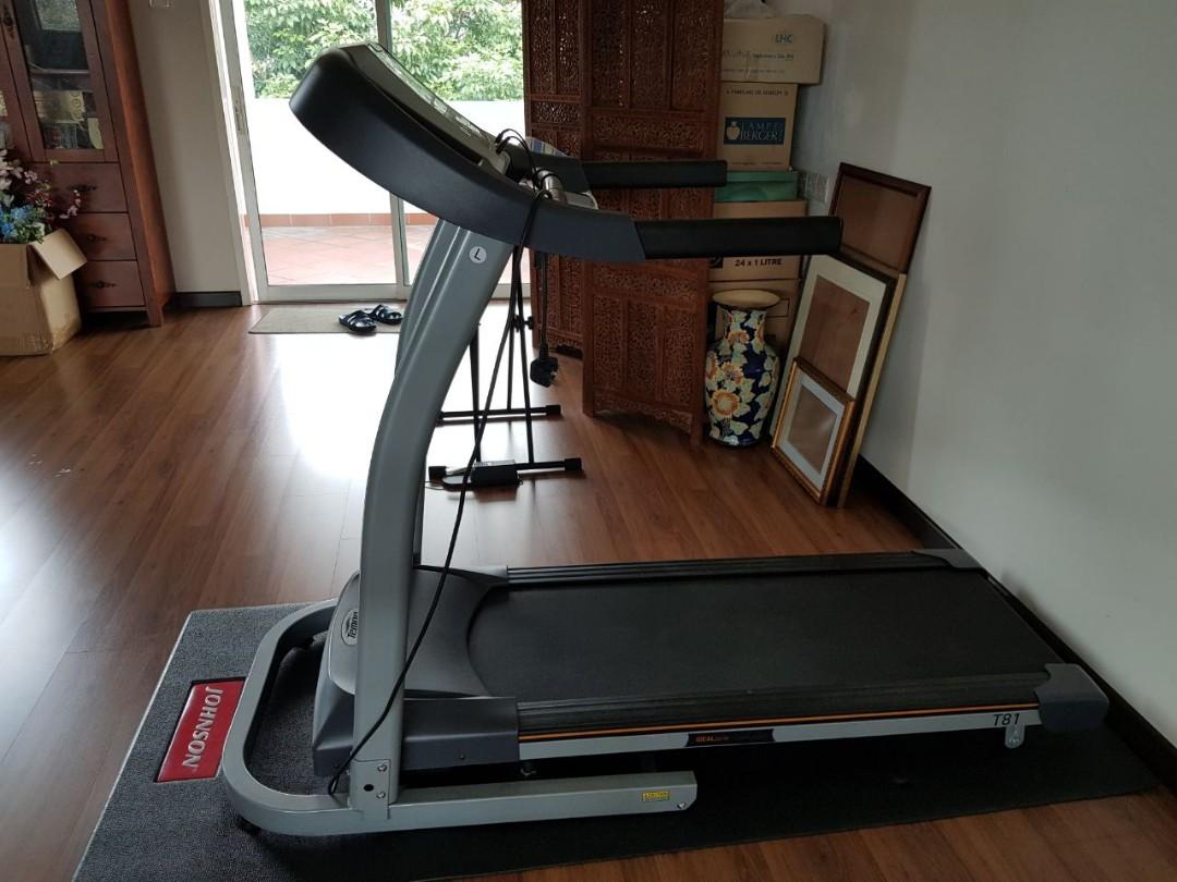 Johnson Fitness Tempo T81 Motorized Threadmill Sports Other On