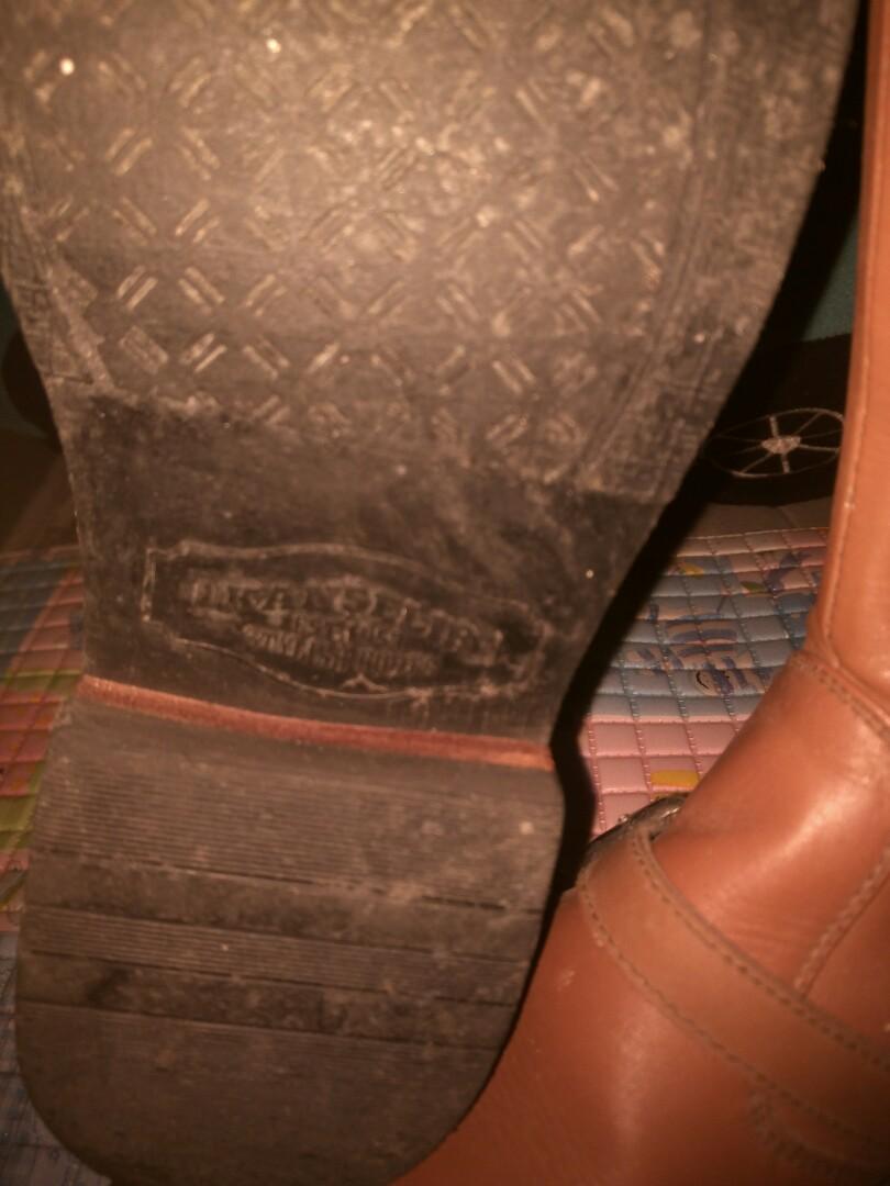 Jual sepatu  kulit  merek kanselir made in bandung  west java 