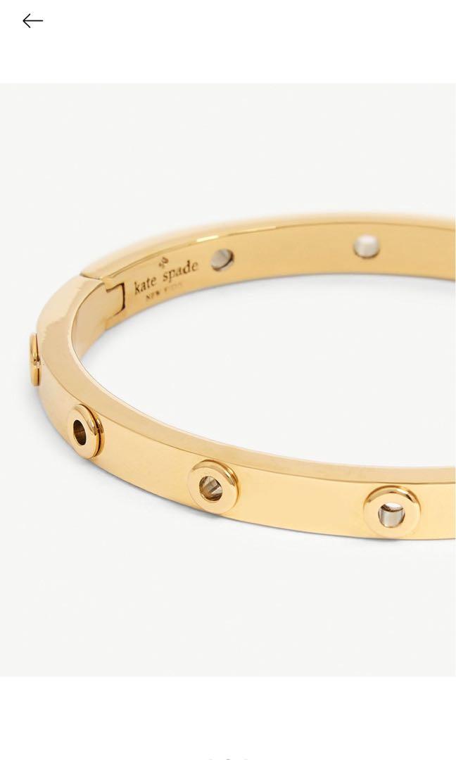Kate spade heavy metals grommet bangle sale