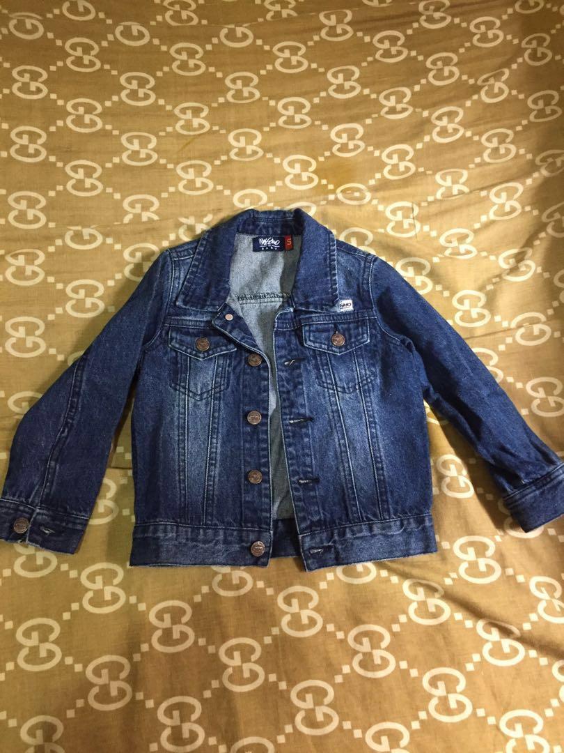 maong jacket for kids