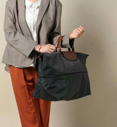 Longchamp bag on sale expandable tote
