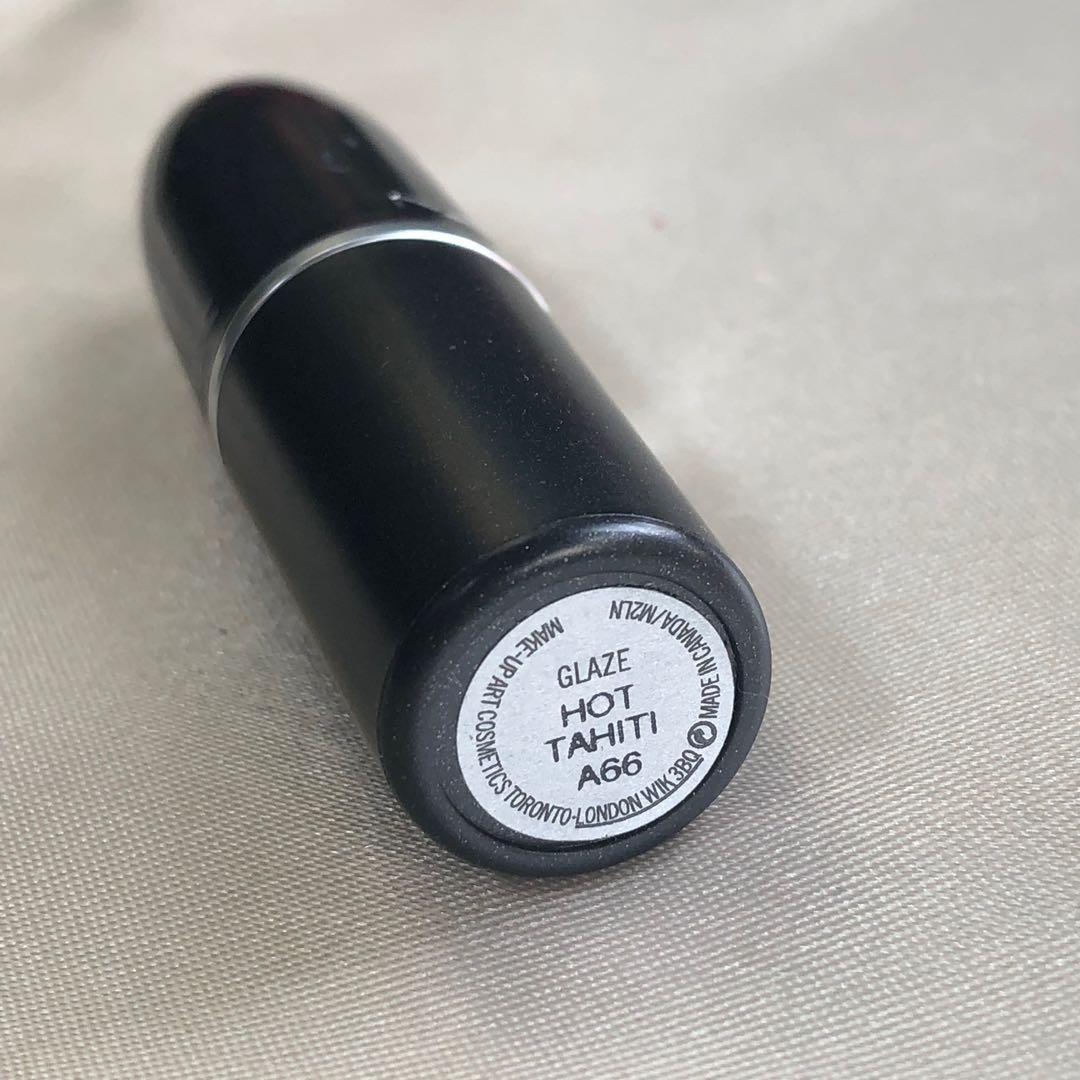 Mac Glaze Lipstick In Hot Tahiti, Beauty & Personal Care, Face, Makeup On  Carousell
