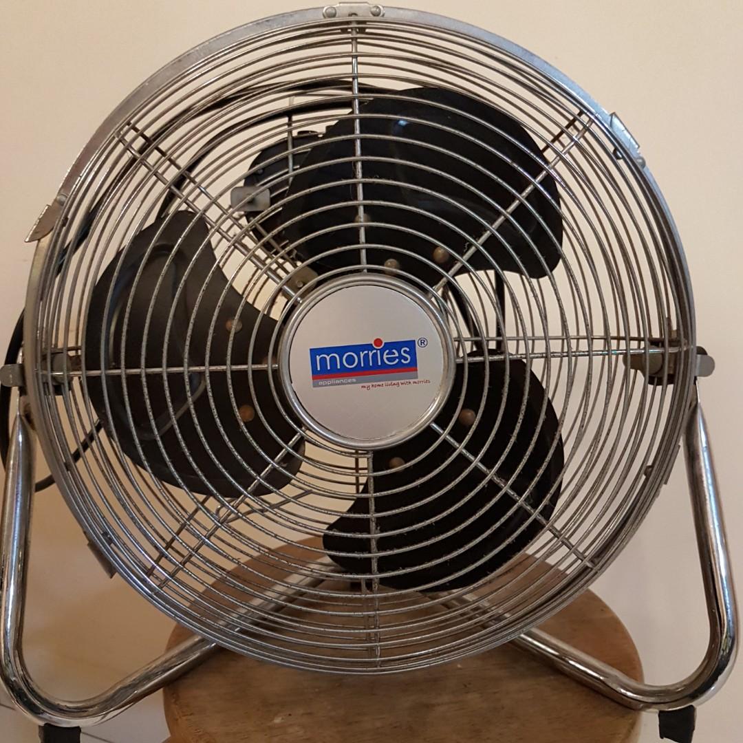 small metal electric fans