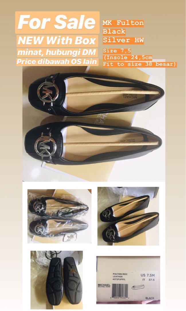 Ukuran sepatu shop michael kors fulton