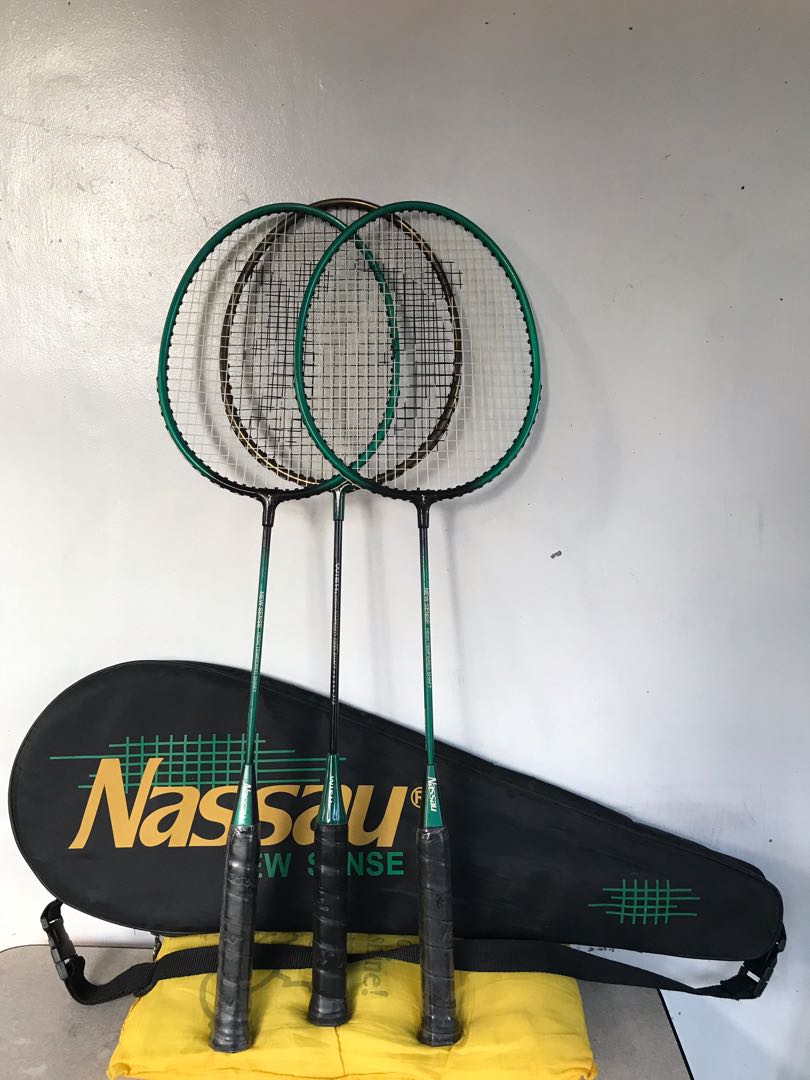 Nassau Badminton Racket, Sports Equipment, Sports & Games, Racket and