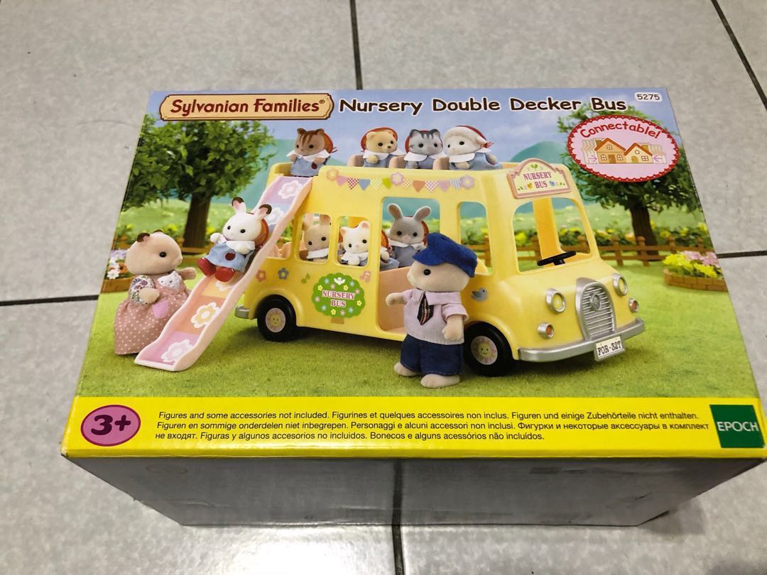 Nursery bus sylvanian on sale