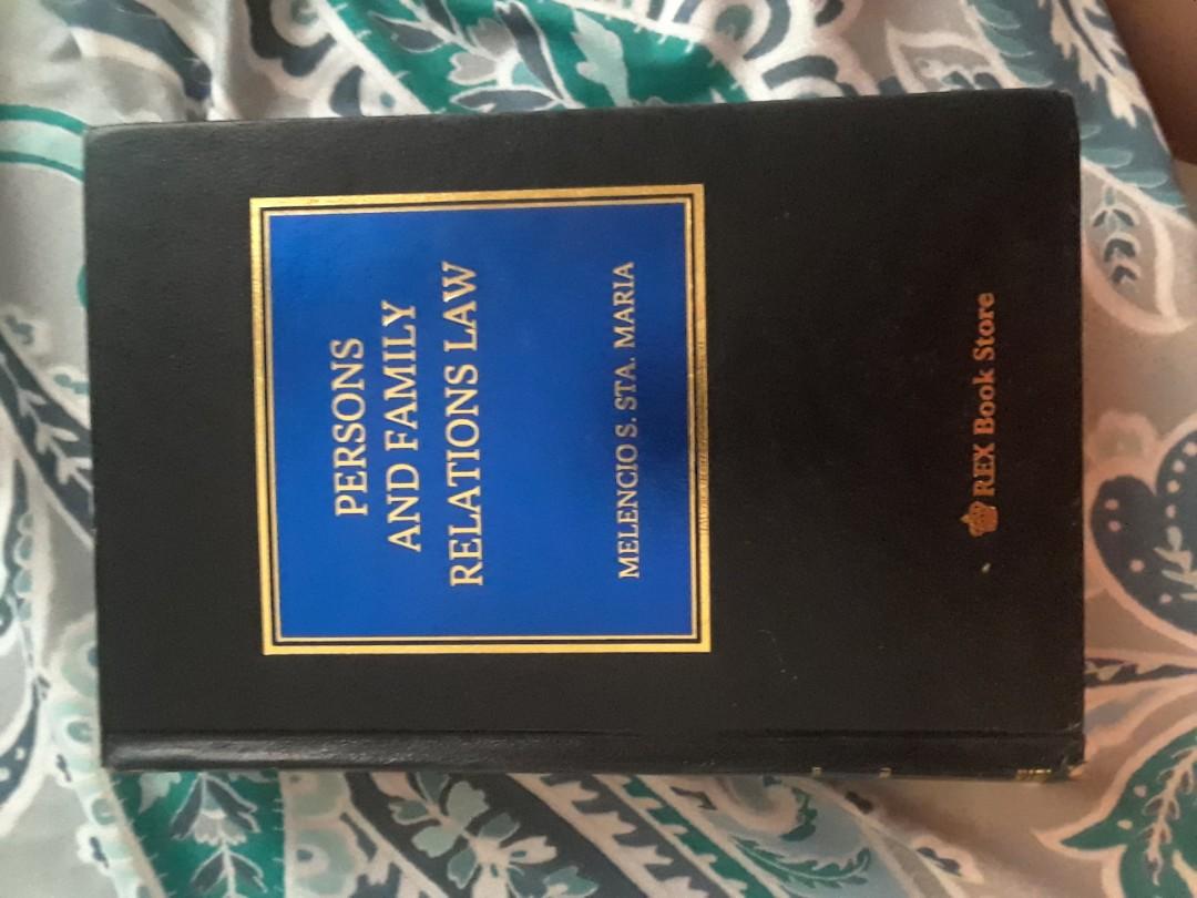 Persons And Family Relations By Sta Maria Textbooks On Carousell