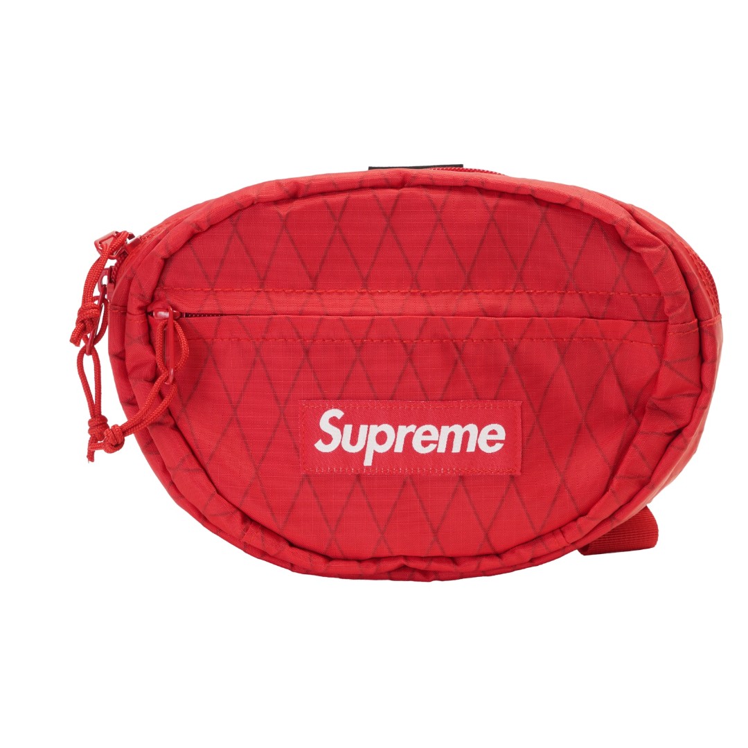 supreme waist bag fw18 red