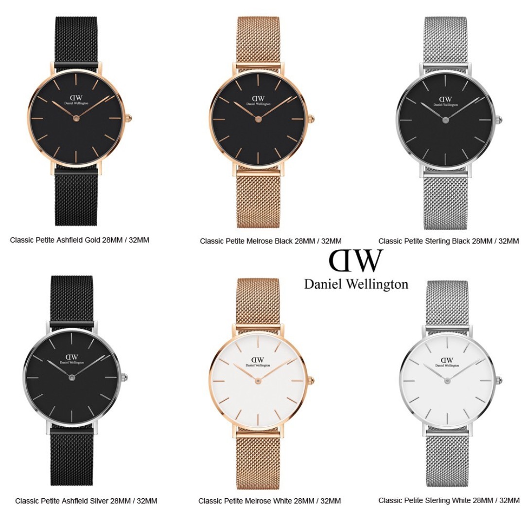 Daniel wellington classic petite melrose 28mm on sale