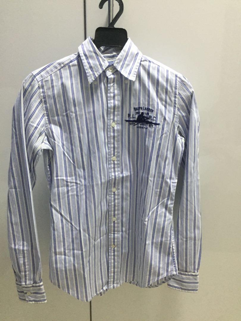 ralph lauren white dress shirt womens