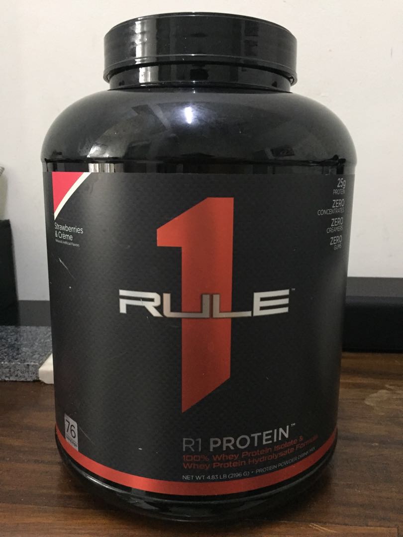 RULE 1 Whey Protein Isolate, Everything Else, Others on Carousell