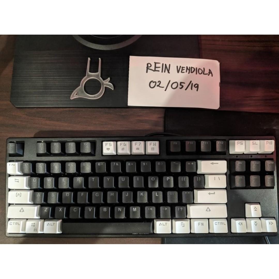 Selling Ducky One Tkl Cherry Mx Brown Blue Led Computers Tech Parts Accessories Computer Keyboard On Carousell