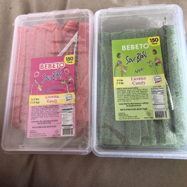Sour Tapes Bebeto 1 5kg Food Drinks Packaged Instant Food On Carousell