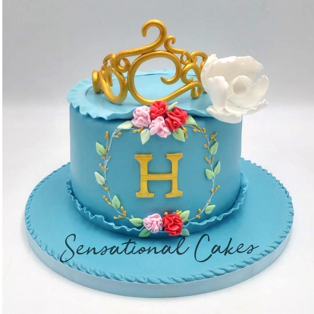 Get Wallpaper Romantic Special Flower Wreath Tiara 3d Customized Blue Theme Girl For Free