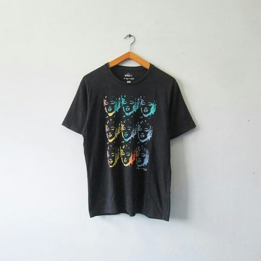 andy warhol marilyn monroe t shirt