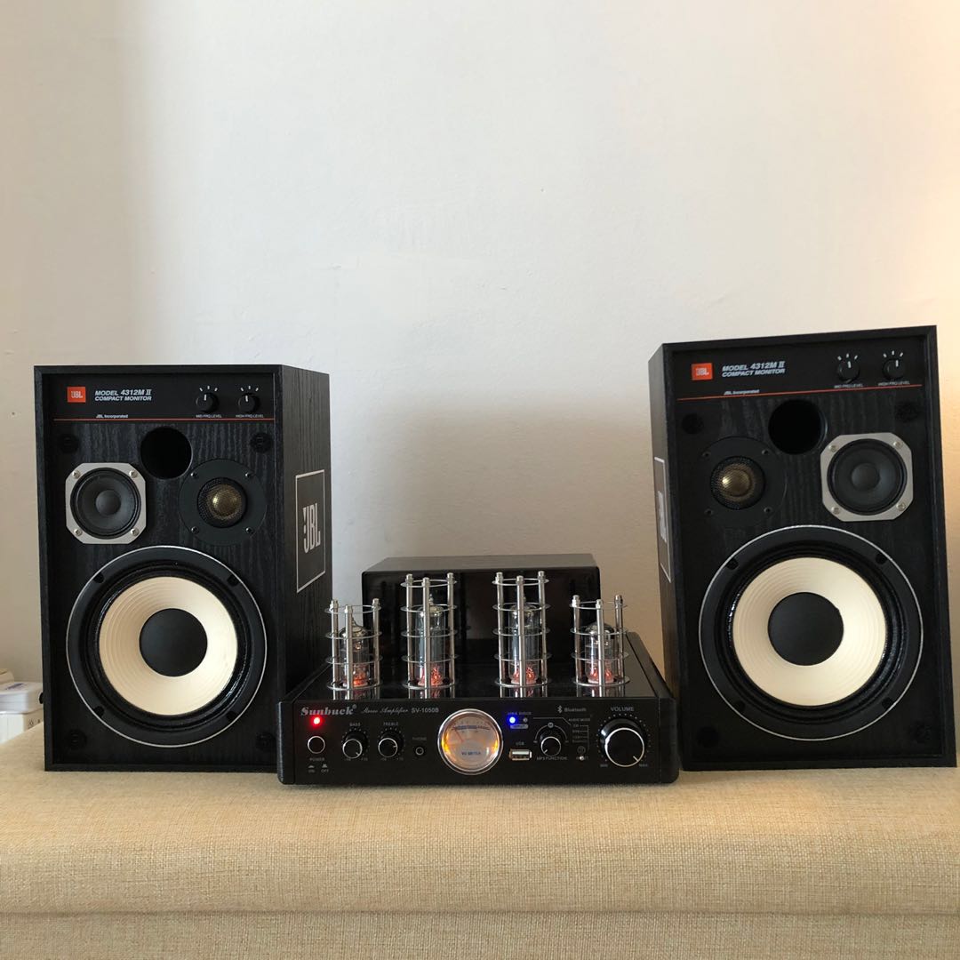 【動作品】JBL 4312M ペア 左右シリアル同一 動作品】JBL 4312M ペア 左右シリアル同一