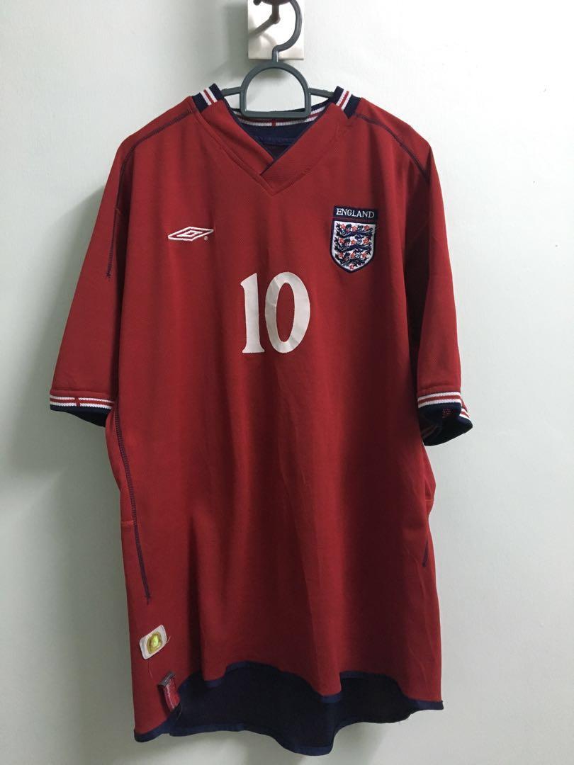 Michael Owen game worn Soccer jersey 