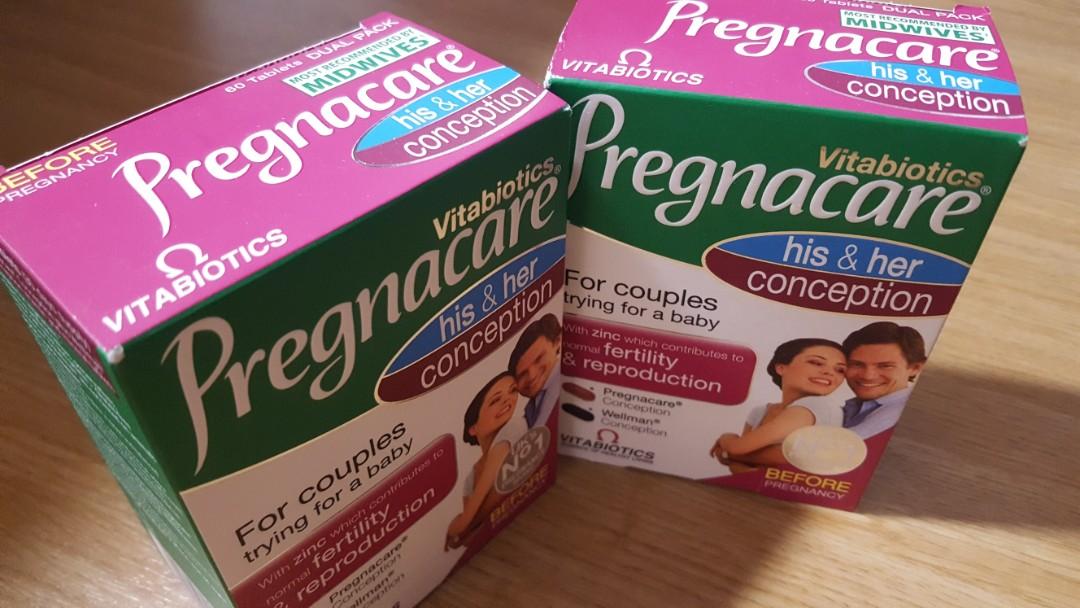 Vitabiotics Pregnacare His Her Conception Before Pregnancy Everything Else On Carousell