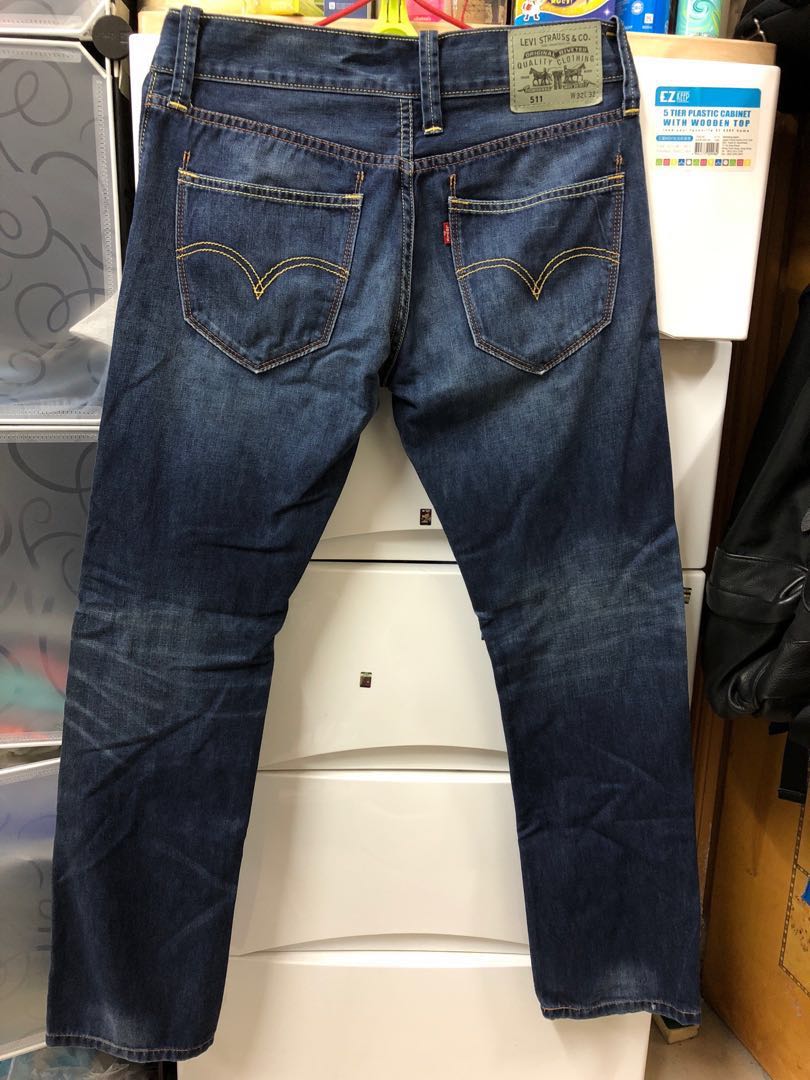 W32 Levi s LVC 511 straight blue jeans