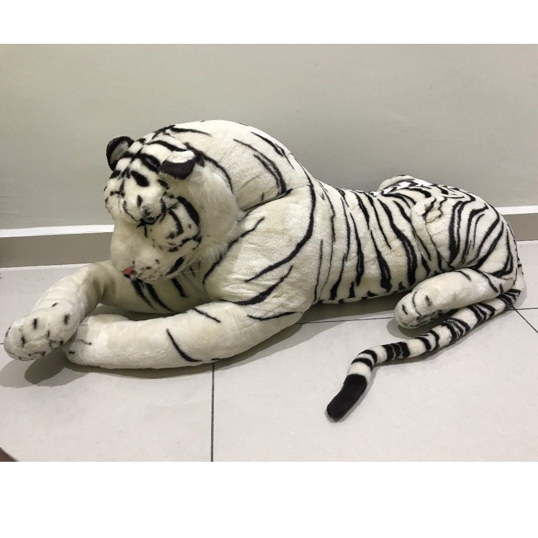 White tiger teddy hot sale bear