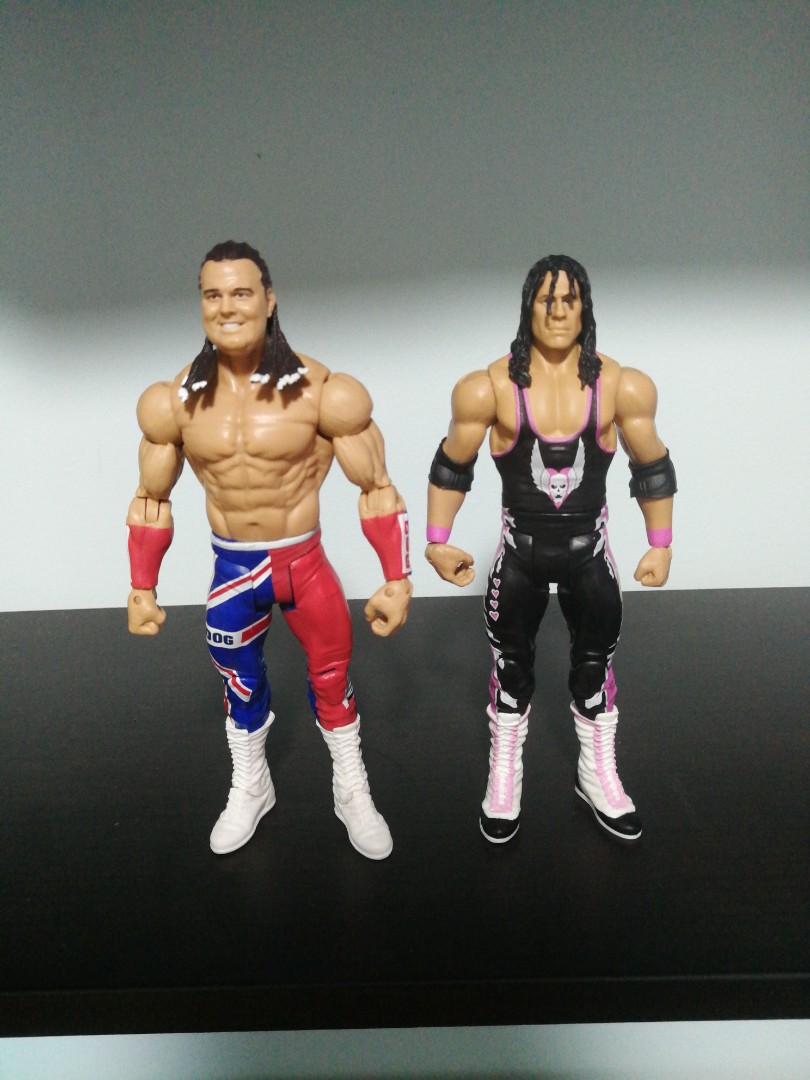 wwe bret hart toys