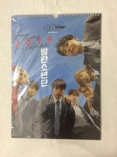 BTS E-Pop Four Seasons Greeting 2019 Calendar