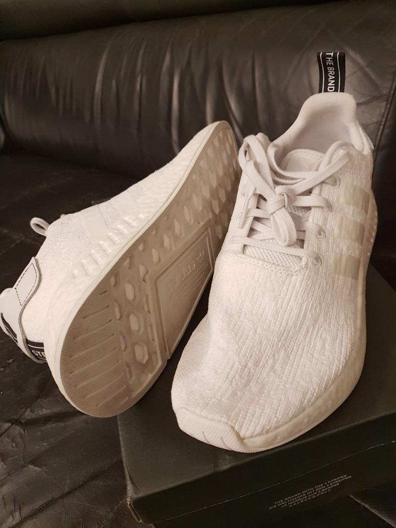 Adidas NMD R2 Crystal White For trade Men s Fashion Footwear
