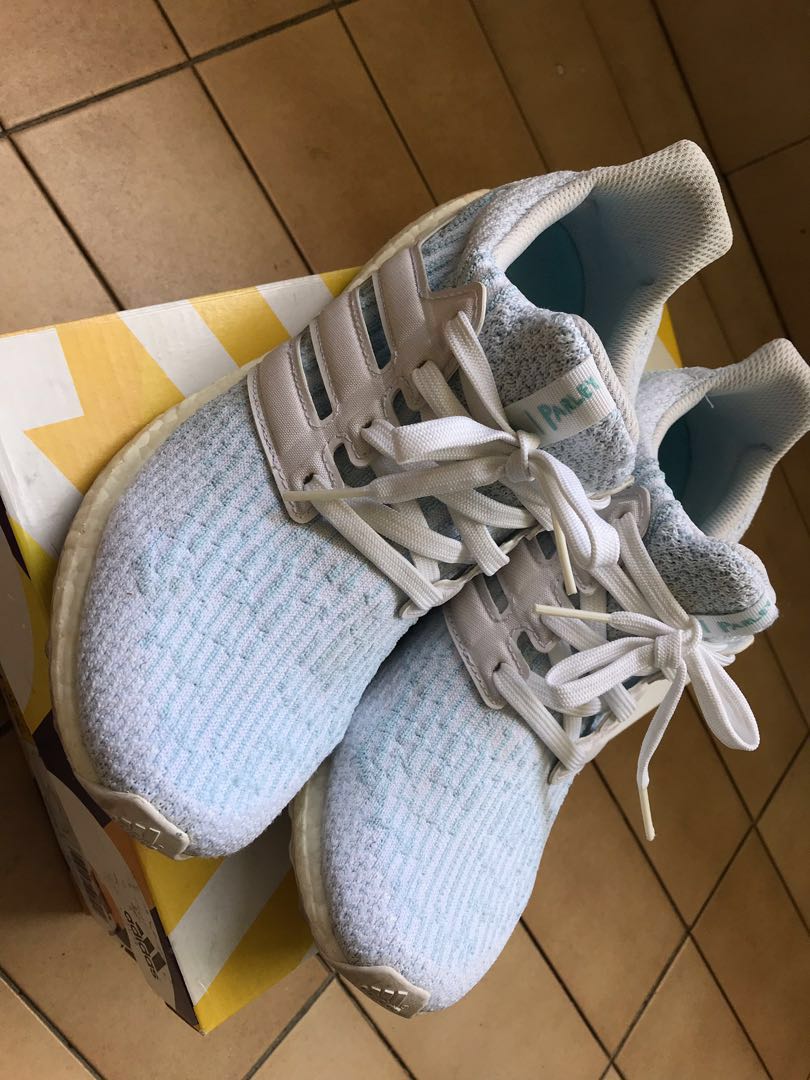 Adidas x Parley Ultraboost Laceless Raw GreyCarbon, Mens Adidas x Parley Ultraboost Laceless Raw GreyCarbon, Mens