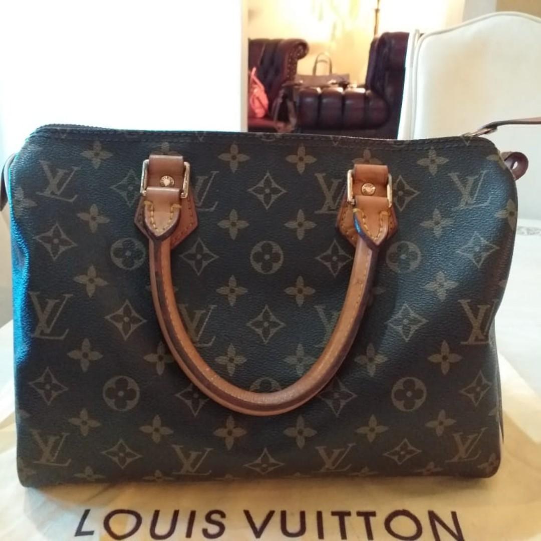 Authentic louis vuitton speedy. Code seri AR0498 france thn 98