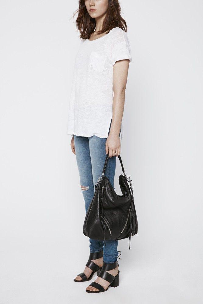 Rebecca minkoff moto top hobo
